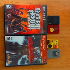 PS2 Games and memory cards